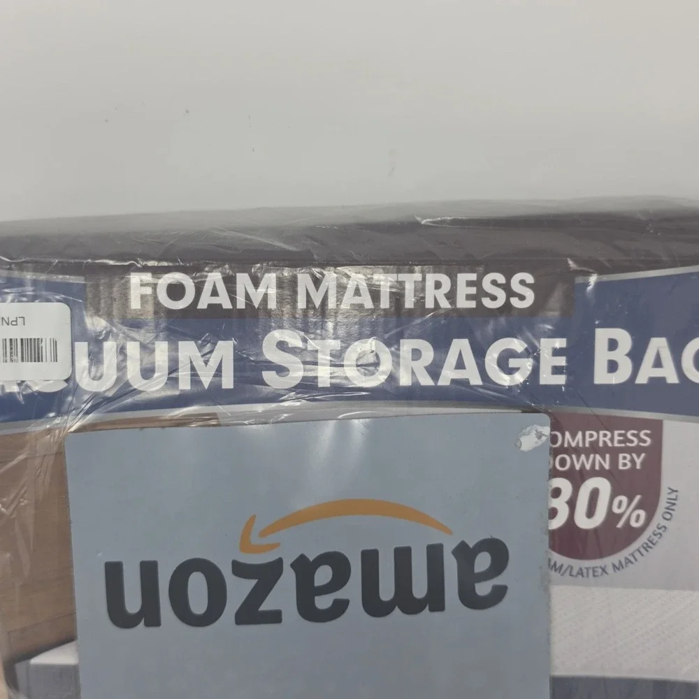 King/Cal-King Foam Mattress Vacuum Bag for Moving, Storage, Vacuum Seal Mattress